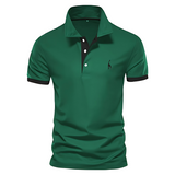 T-SHIRT POLO LÄSSIG – Grün