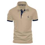 T-SHIRT POLO LÄSSIG – Khaki