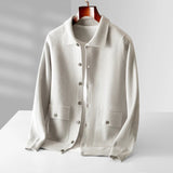 KYLE -Elegante Winterjacke für Herren – Weiß