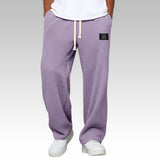Androw – Bequeme Hose Mit Weitem Bein – Violett