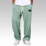 Androw – Bequeme Hose Mit Weitem Bein – Grün