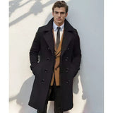 Casimir - herren-winterjacke im vintage-stil – Schwarz