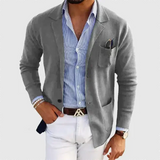 Herren-Blazer mit lockerer Passform | entspannte Form – Hell Grau