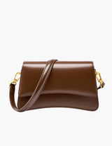 Elegante Schultertasche – Braun