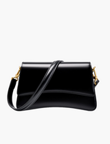 Elegante Schultertasche – Schwarz