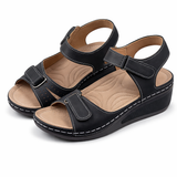 Talynne - Gepolsterte Sandalen – Schwarz