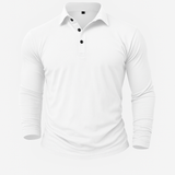 Loreno™ | Polo aus hochwertiger Baumwolle, frisch und bequem – Weiß