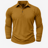 Loreno™ | Polo aus hochwertiger Baumwolle, frisch und bequem – Karamellbraun