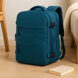 Handgepäck-Rucksack 40 x 20 x 25 – Passt in die Ryanair-Freigepäckmenge für unter den Sitz – Blau