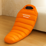 Arlo | Winterschlafsack für extreme Kälte – Orange