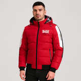 Jared | Doppelseitige Wärmejacke für Herren – Rot