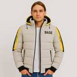 Jared | Doppelseitige Wärmejacke für Herren – Khaki