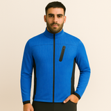 Matthias | Winddichte wasserabweisende Männer-Winterjacke – Blau