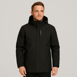 Fabian | Herren-Windjacke mit Kapuze – Schwarz