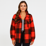 Clara | Stilvolle Strickjacke für Damen mit Knöpfen – Orange