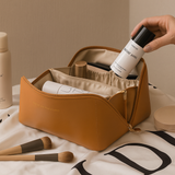 Shubo – Luxus-Kosmetiktasche – Braun