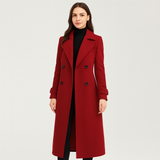 Helene | Herbst-Winter Mantel – Rot