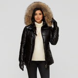 Isolde | Klassischer Wintermantel mit moderner Eleganz – Schwarz