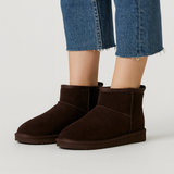 Lucy – Umweltfreundliche, gemütliche Stiefel – Kastanienbraun