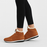 Dominique | Unisex Urban Fleece-Sneaker – Kastanienbraun