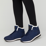 Dominique | Unisex Urban Fleece-Sneaker – Blau