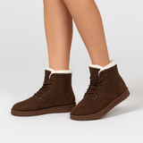 Leila | Stylische Winterstiefel für Damen – Braun