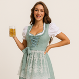Dirndl Damen Festlich – Hochwertiges Trachtenkleid – Grün