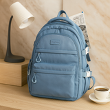 Schulrucksack mit großem Fassungsvermögen – Geräumige und robuste Tasche für Schüler – Blau