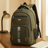Herrenrucksack mit großem Fassungsvermögen – Stylische Reisetasche mit Laptopfach und mehreren Taschen – Grün