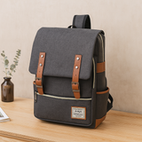 Robuste Outdoor-Tasche für Damen und Herren mit Laptop-Aufbewahrung – Dunkelgrau