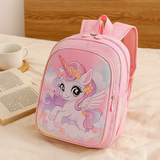 2025 Prinzessinnen-Rucksack für Mädchen – Leichte, faltbare Tasche mit süßem Wolken-Design – Rosa