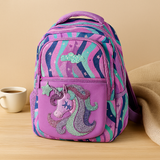 Süßer Rucksack mit Cartoon-Katze und Panda – Kinder-Schultasche für Mädchen mit gepolsterten Trägern – Einhorn
