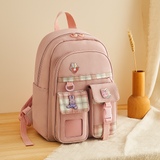 Ultraleichter Schulrucksack für Mädchen – Ridge Design Kids School Bag – Rosa