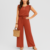 Elegantes 2-teiliges Set für Damen – Einzigartiges Design mit raffinierten Details – Ziegelrot