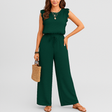 Elegantes 2-teiliges Set für Damen – Einzigartiges Design mit raffinierten Details – Dunkelgrün