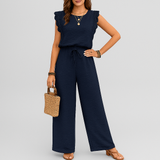 Elegantes 2-teiliges Set für Damen – Einzigartiges Design mit raffinierten Details – Marineblau