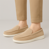 Boston Penny Loafer für Herren – Zeitloser Style mit gepolsterter Innensohle – Beige