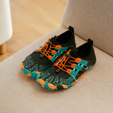 TrailTread Barfußschuhe für Kinder – Leichte und flexible Schuhe für die natürliche Fußentwicklung – Schwarz