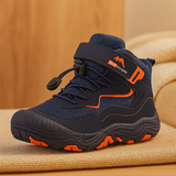 FlexiStep Kinder-Barfußschuhe – Wasserabweisende, minimalistische Outdoor-Schuhe – Orange