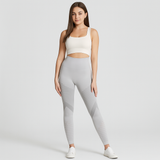 Shubo – Damen-Workout-Leggings – Grau