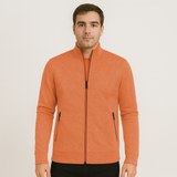 Caleb Eleganter Stretch-Cardigan – Orange