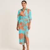 Anna - Sommer Chic Kleid – Mehrfarben