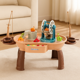 Tots’n’Trout - Multifunktionale Fischspielplattform für Kinder Montessori-Spielzeug – Riesenrad Rosa