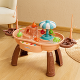 Tots’n’Trout - Multifunktionale Fischspielplattform für Kinder Montessori-Spielzeug – Karussell Rosa