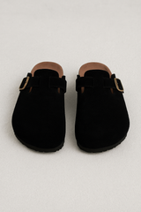 Enrico Schnallenclogs – Schwarz
