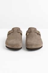 Enrico Schnallenclogs – Grau