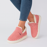 FuzzyWarm | Kuschelige Slip-On-Hausschuhe – Rosa