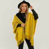 Deborah | Weicher und dehnbarer Wintermantel mit Kapuze für Damen – Orange Gelb