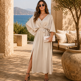 Maren | Leichtes Maxikleid für Sommertage – Beige