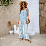 Smilla | Stilvolles Sommer-Set – Blau